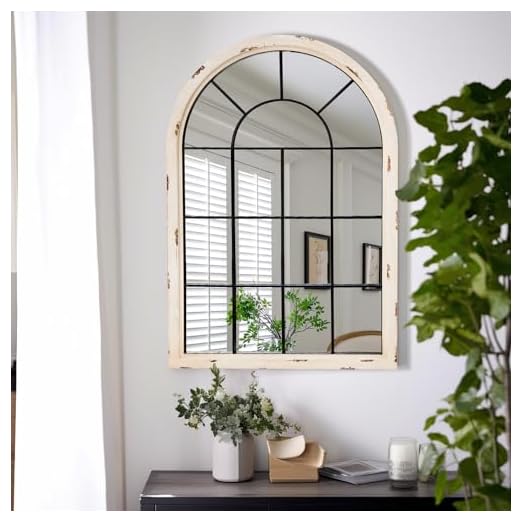 event rental, rent equipment for your party, Arch Window Wall Mirror for Living Room,White Cathedral Wooden Decorative Arch Windowpane Mirror Large Vintage Farmhouse Mirror