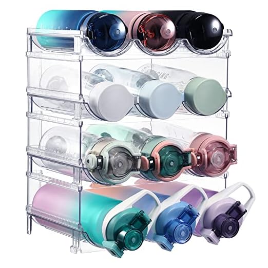 event rental, rent equipment for your party, SLLFLY Water Bottle Organizer,Stackable Water Bottle Holder for Cabinet Kitchen,Wine Drink Rack for Kitchen Countertop Freezer Pantry Organization and Storage